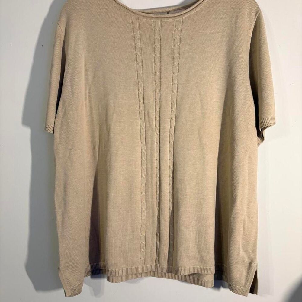 Kathy Women's Tan and Cream Jumper